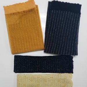 Bardot thigh high and fishnet socks bundle